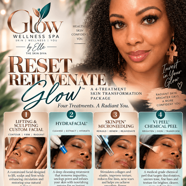 Reset | Rejuvenate | Glow at Glow Wellness Spa in Lafayette Hill, PA